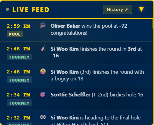 Live feed